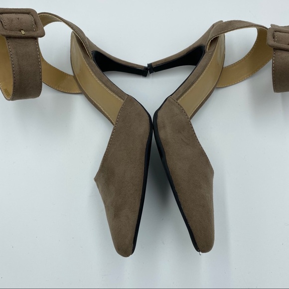 CATO Heels Single Strap Tan Suede size 8.5 - Picture 4 of 8